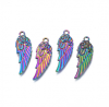 2332h Zawieszka holo ze stopu metalu bez kadmu bez ołowiu Rainbow Color 1 sztuka